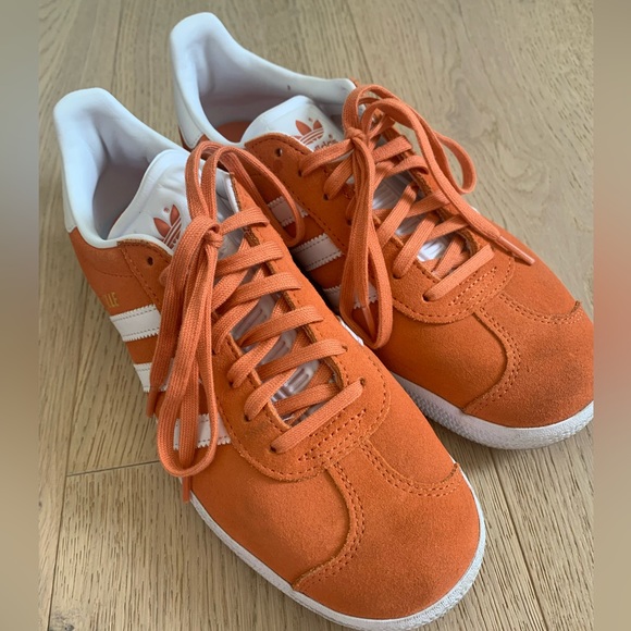 adidas Shoes - Orange Adidas Gazelles M7/W8